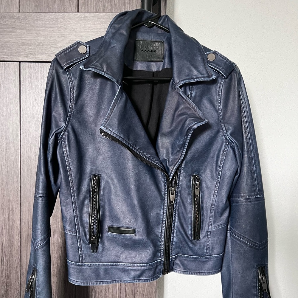 Blank NYC Blue moto jacket